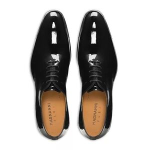 Magnanni Men's Lagos Patent Formal Lace Up Shoes US 10 EU 43 Excellent! $475